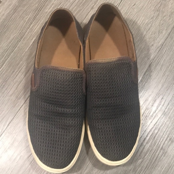 Olukai Pehuea Women’s Slip-On Gray Mesh Sneakers size 10 - Picture 1 of 9